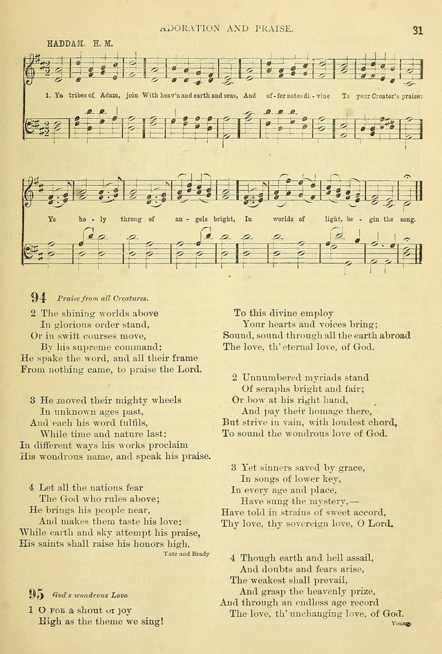 The Christian hymnary: a selection of hymns & tunes for Christian worship page 38