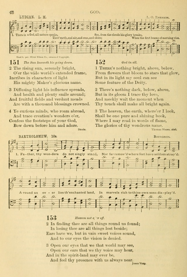 The Christian hymnary: a selection of hymns & tunes for Christian worship page 55