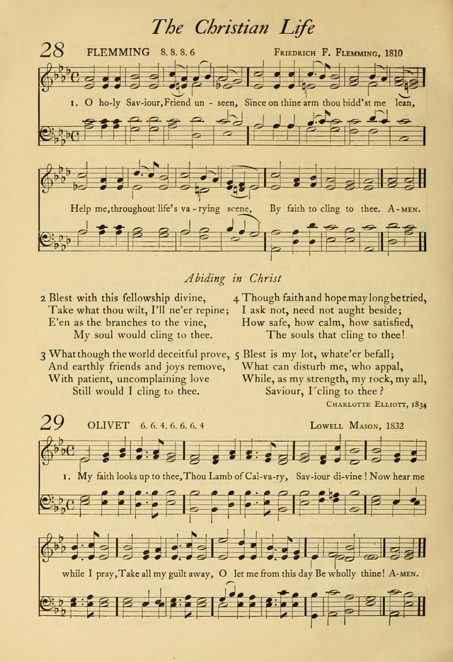 The Council Hymnal: a selection of hymns and tunes chosen from the Pilgrim Hymnal for the use of the National Council of Congregational Churches page 20