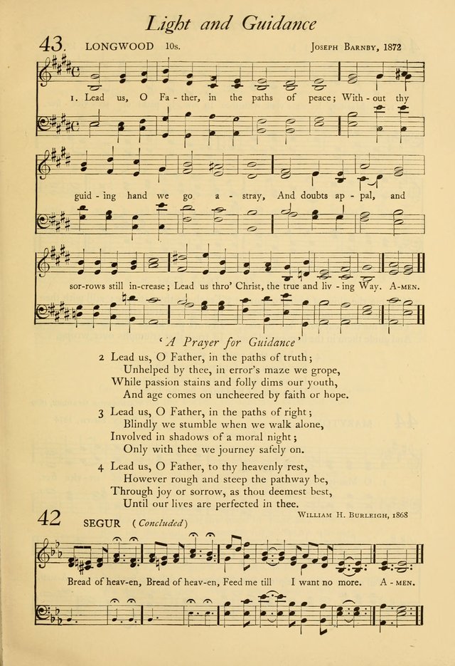 The Council Hymnal: a selection of hymns and tunes chosen from the Pilgrim Hymnal for the use of the National Council of Congregational Churches page 33