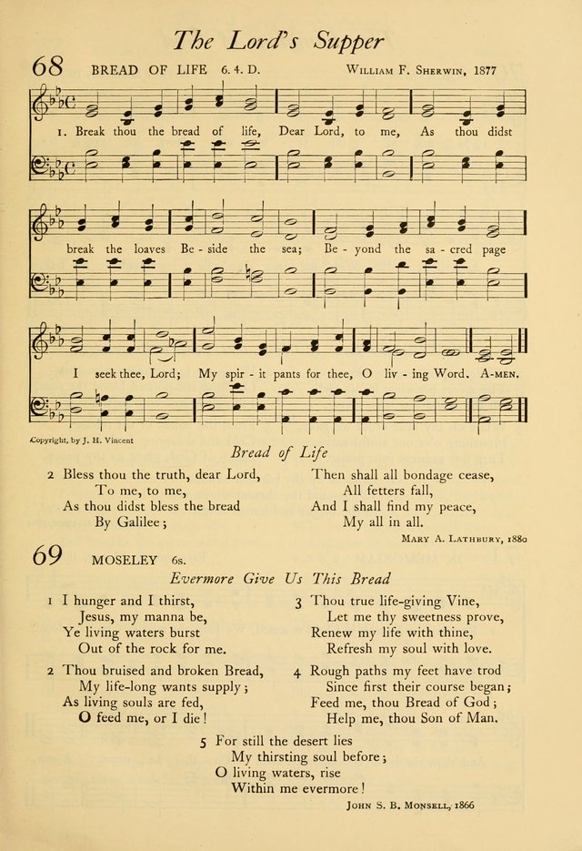 The Council Hymnal: a selection of hymns and tunes chosen from the Pilgrim Hymnal for the use of the National Council of Congregational Churches page 53