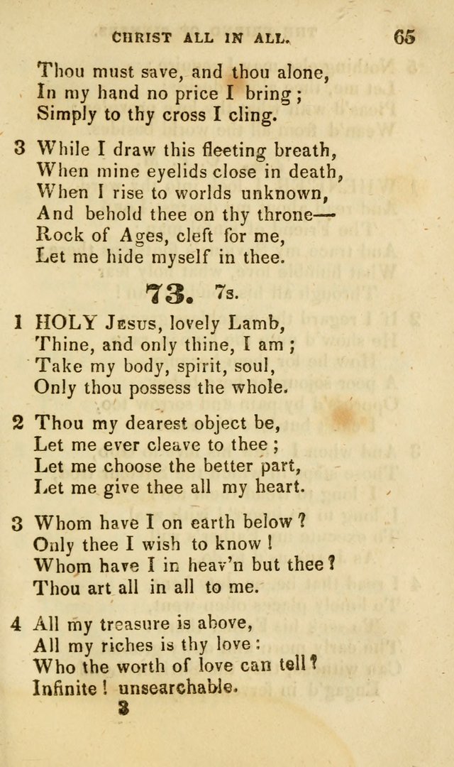 Choice Hymns: for social and private devotion, Lord