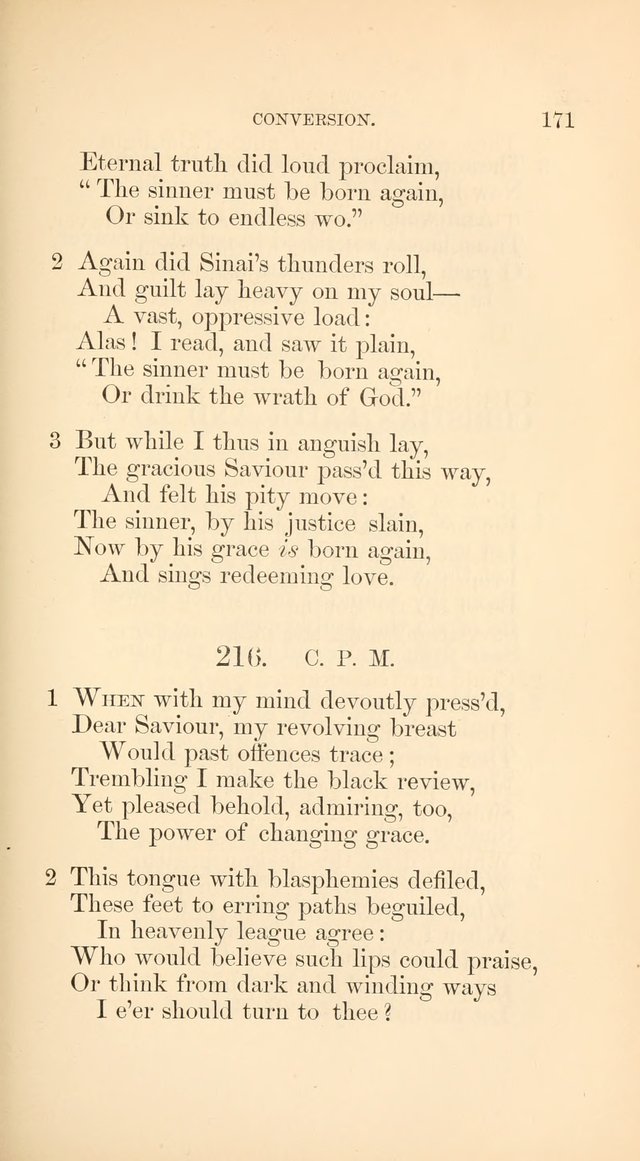 A Collection of Hymns: Supplementary to the Psalms and Hymns of Dr. Watts page 178