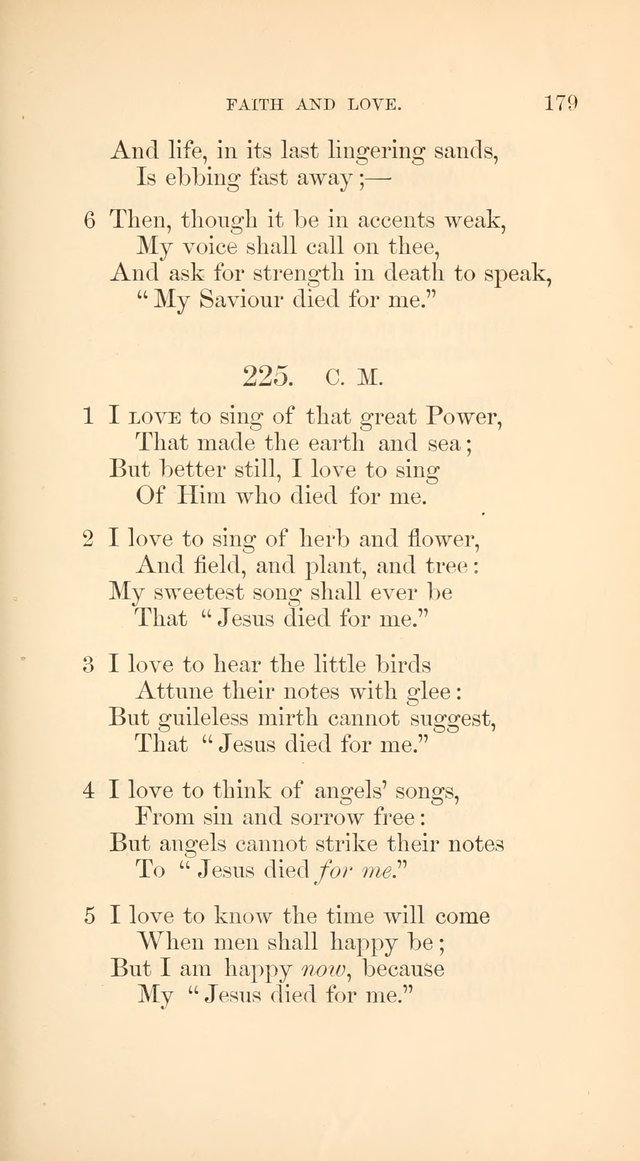 A Collection of Hymns: Supplementary to the Psalms and Hymns of Dr. Watts page 186