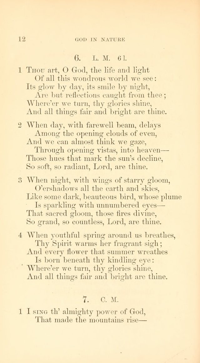 A Collection of Hymns: Supplementary to the Psalms and Hymns of Dr. Watts page 19