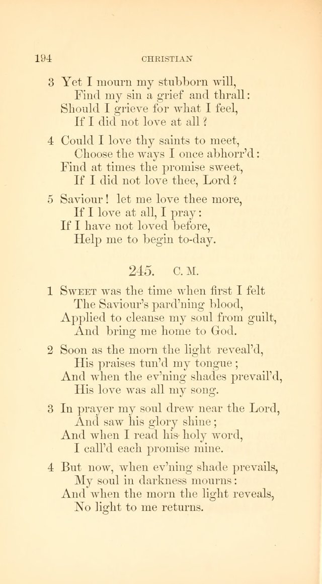 A Collection of Hymns: Supplementary to the Psalms and Hymns of Dr. Watts page 201