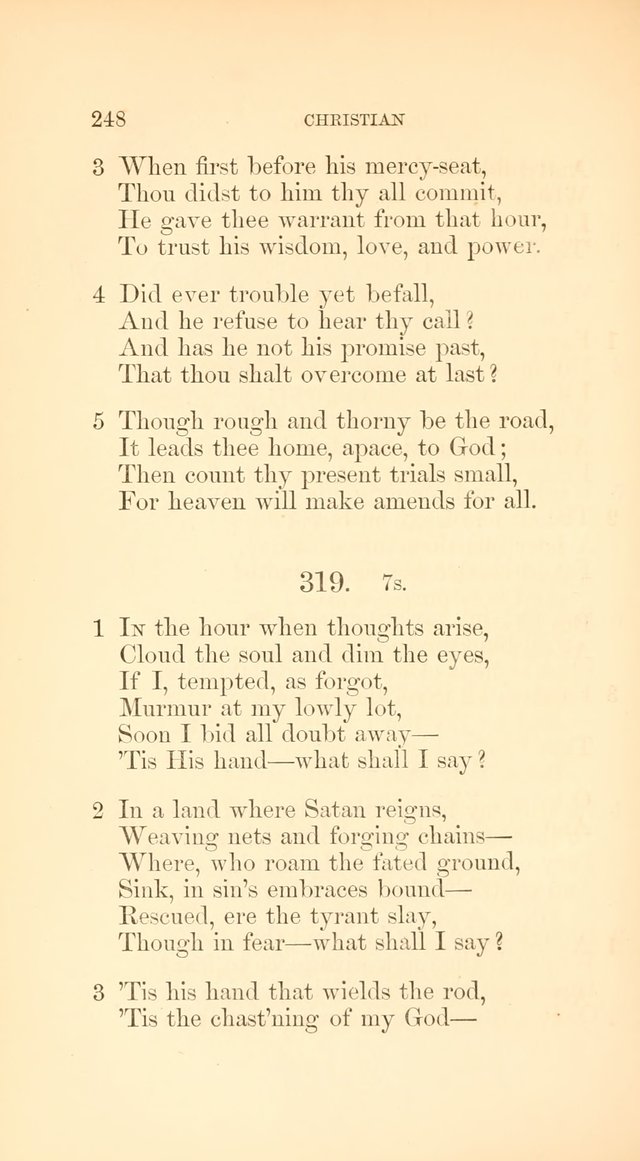 A Collection of Hymns: Supplementary to the Psalms and Hymns of Dr. Watts page 255