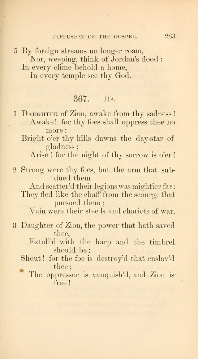 A Collection of Hymns: Supplementary to the Psalms and Hymns of Dr. Watts page 290