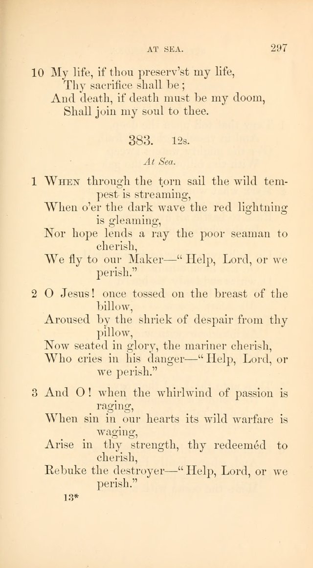 A Collection of Hymns: Supplementary to the Psalms and Hymns of Dr. Watts page 304