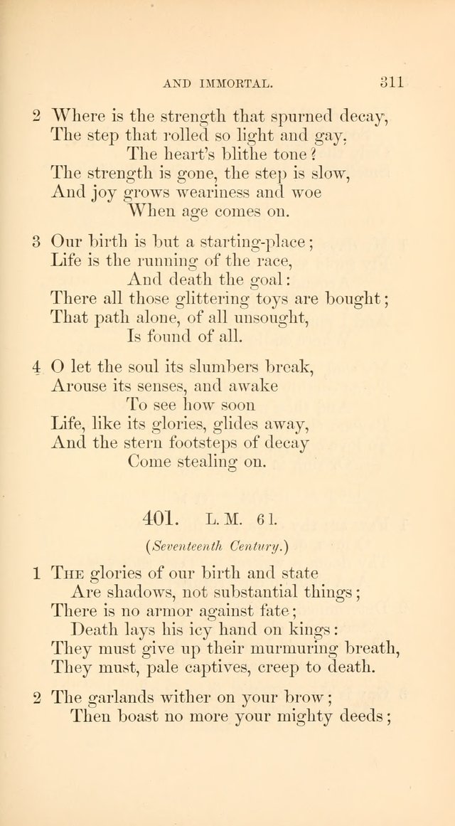 A Collection of Hymns: Supplementary to the Psalms and Hymns of Dr. Watts page 318