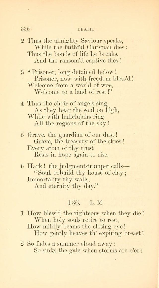 A Collection of Hymns: Supplementary to the Psalms and Hymns of Dr. Watts page 343