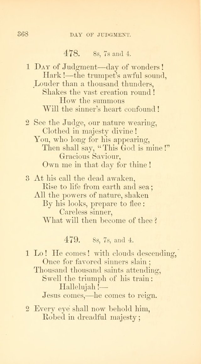 A Collection of Hymns: Supplementary to the Psalms and Hymns of Dr. Watts page 375