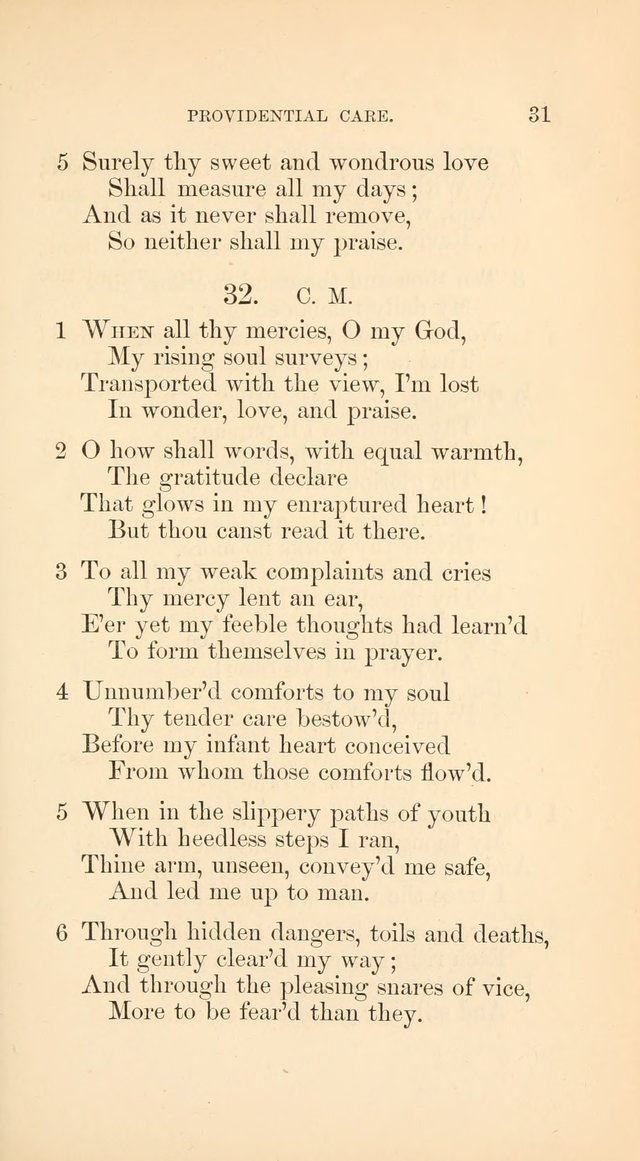 A Collection of Hymns: Supplementary to the Psalms and Hymns of Dr. Watts page 38