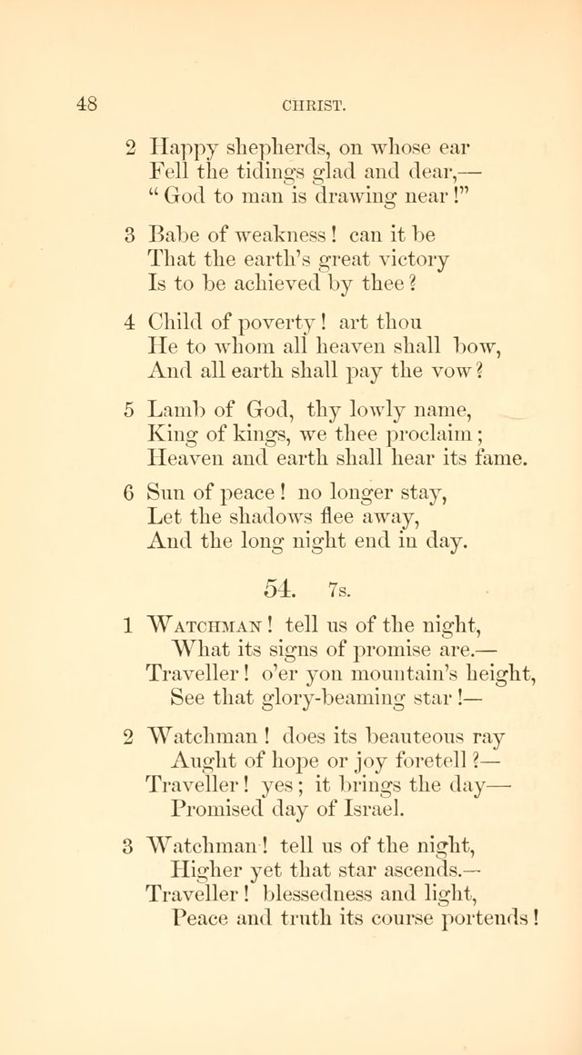 A Collection of Hymns: Supplementary to the Psalms and Hymns of Dr. Watts page 55