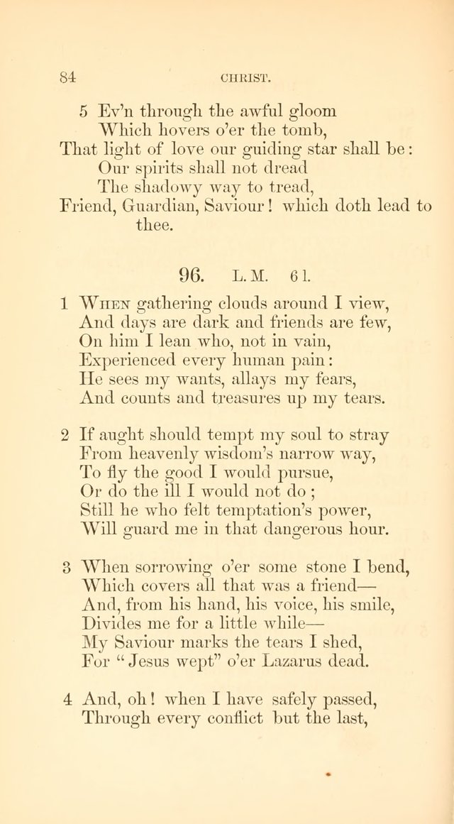 A Collection of Hymns: Supplementary to the Psalms and Hymns of Dr. Watts page 91