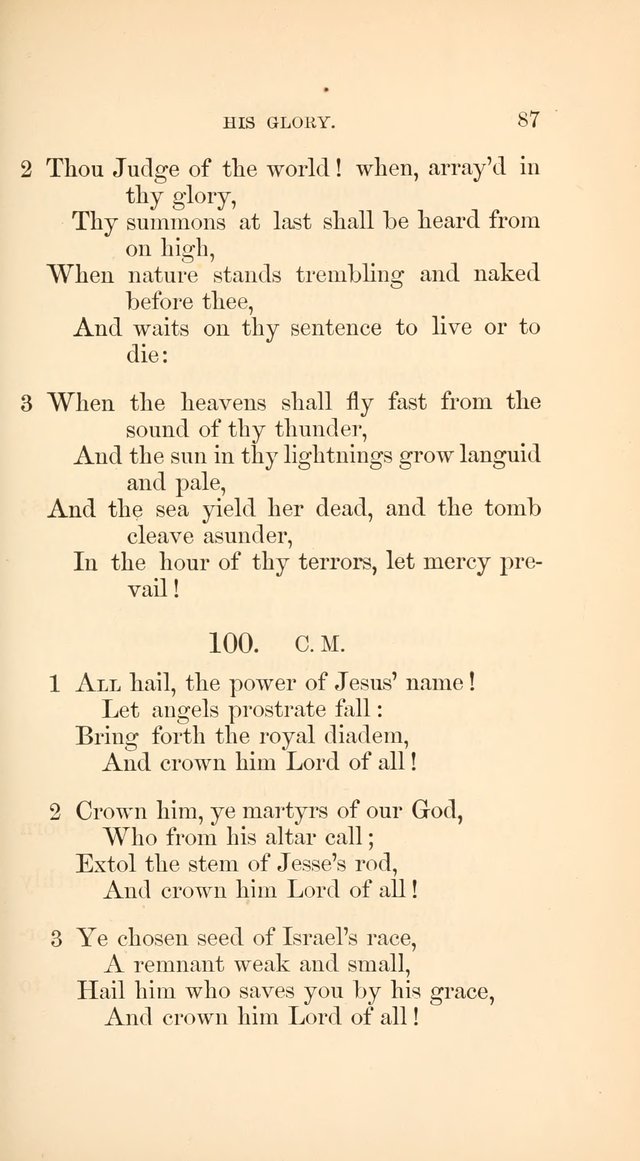 A Collection of Hymns: Supplementary to the Psalms and Hymns of Dr. Watts page 94