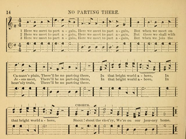 The Christian Harp and Sabbath School Songster: designed for the use of the social religious circle, revivals, and the Sabbath school (14th ed.) page 14