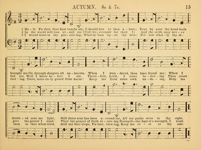 The Christian Harp and Sabbath School Songster: designed for the use of the social religious circle, revivals, and the Sabbath school (14th ed.) page 15