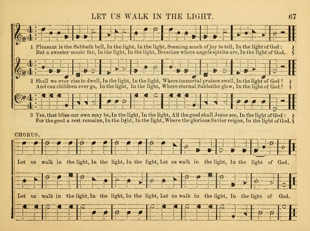 The Christian Harp and Sabbath School Songster: designed for the use of the social religious circle, revivals, and the Sabbath school (14th ed.) page 67