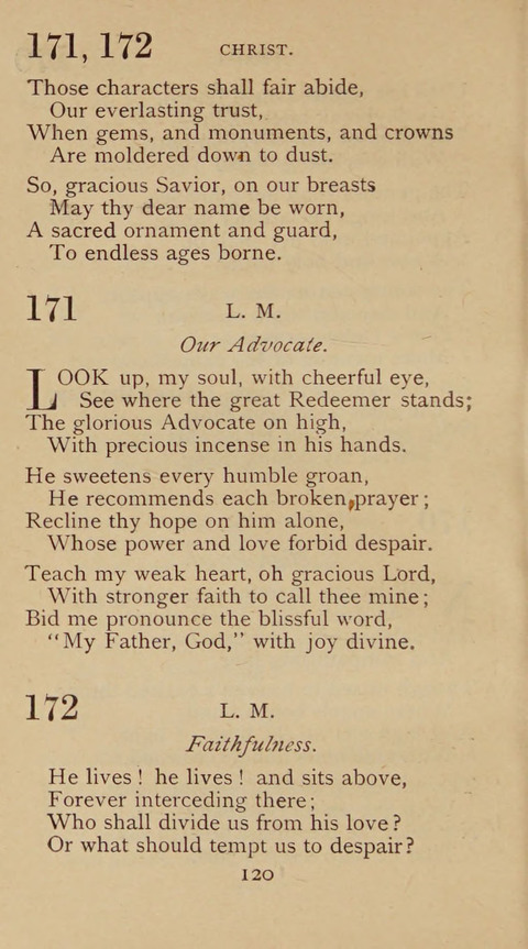 A Collection of Hymns and Sacred Songs: suited to both private and public devotions, and especially adapted to the wants and uses of the brethren of the Old German Baptist Church page 114