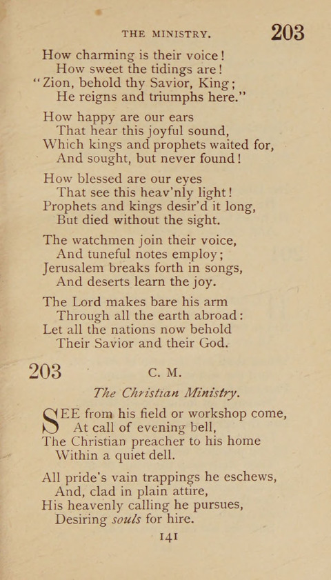 A Collection of Hymns and Sacred Songs: suited to both private and public devotions, and especially adapted to the wants and uses of the brethren of the Old German Baptist Church page 135