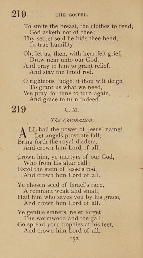 A Collection of Hymns and Sacred Songs: suited to both private and public devotions, and especially adapted to the wants and uses of the brethren of the Old German Baptist Church page 146