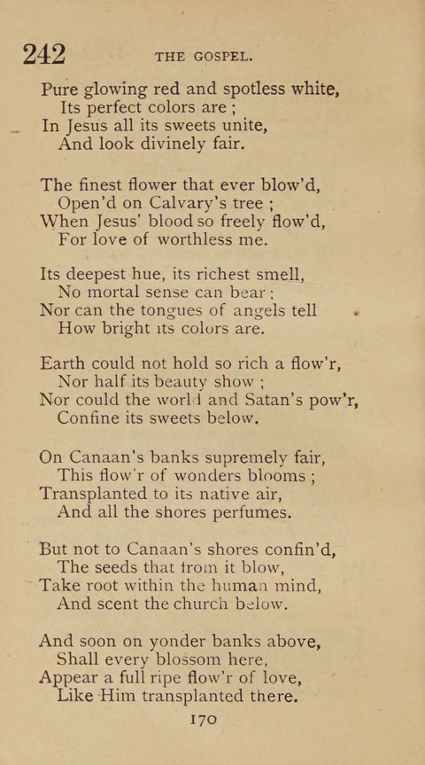 A Collection of Hymns and Sacred Songs: suited to both private and public devotions, and especially adapted to the wants and uses of the brethren of the Old German Baptist Church page 164