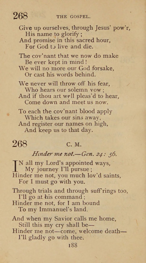 A Collection of Hymns and Sacred Songs: suited to both private and public devotions, and especially adapted to the wants and uses of the brethren of the Old German Baptist Church page 182