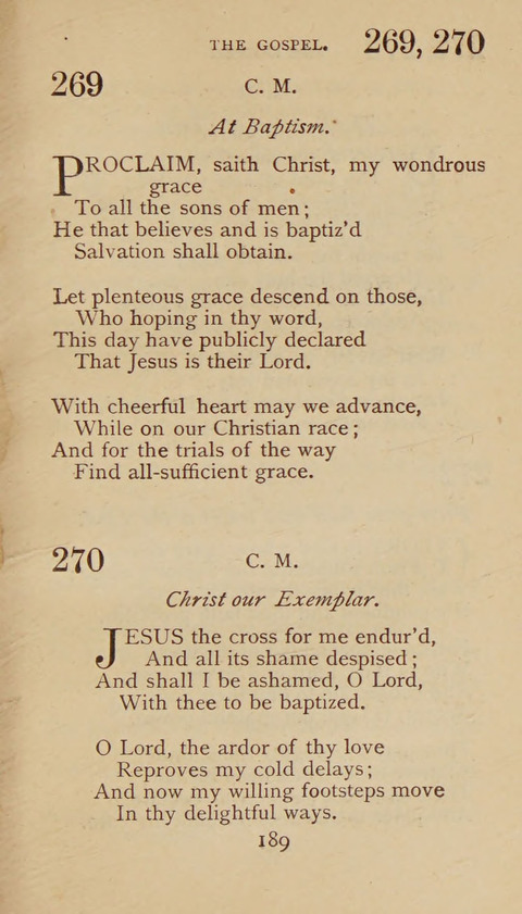 A Collection of Hymns and Sacred Songs: suited to both private and public devotions, and especially adapted to the wants and uses of the brethren of the Old German Baptist Church page 183