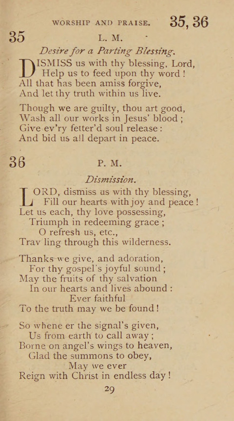 A Collection of Hymns and Sacred Songs: suited to both private and public devotions, and especially adapted to the wants and uses of the brethren of the Old German Baptist Church page 23