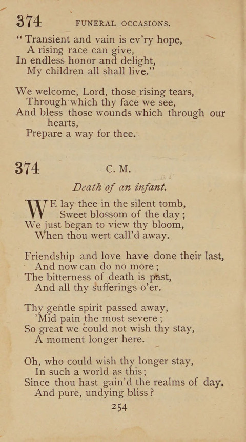 A Collection of Hymns and Sacred Songs: suited to both private and public devotions, and especially adapted to the wants and uses of the brethren of the Old German Baptist Church page 248