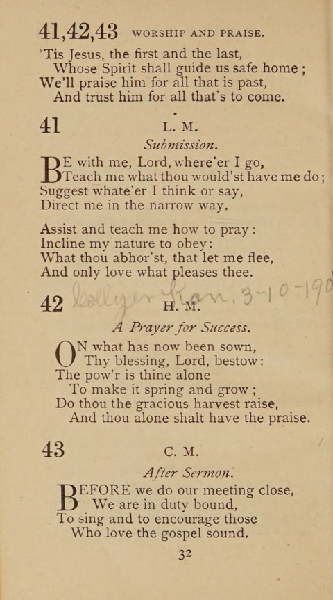 A Collection of Hymns and Sacred Songs: suited to both private and public devotions, and especially adapted to the wants and uses of the brethren of the Old German Baptist Church page 26