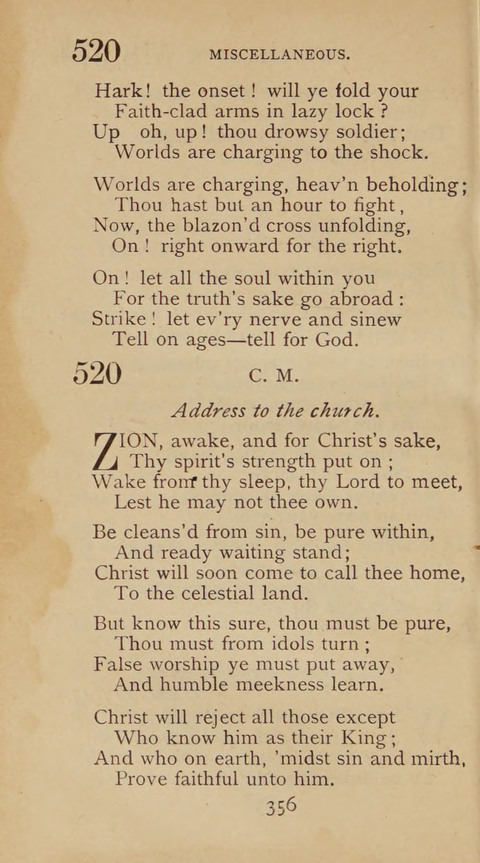 A Collection of Hymns and Sacred Songs: suited to both private and public devotions, and especially adapted to the wants and uses of the brethren of the Old German Baptist Church page 350