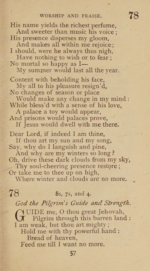 A Collection of Hymns and Sacred Songs: suited to both private and public devotions, and especially adapted to the wants and uses of the brethren of the Old German Baptist Church page 51