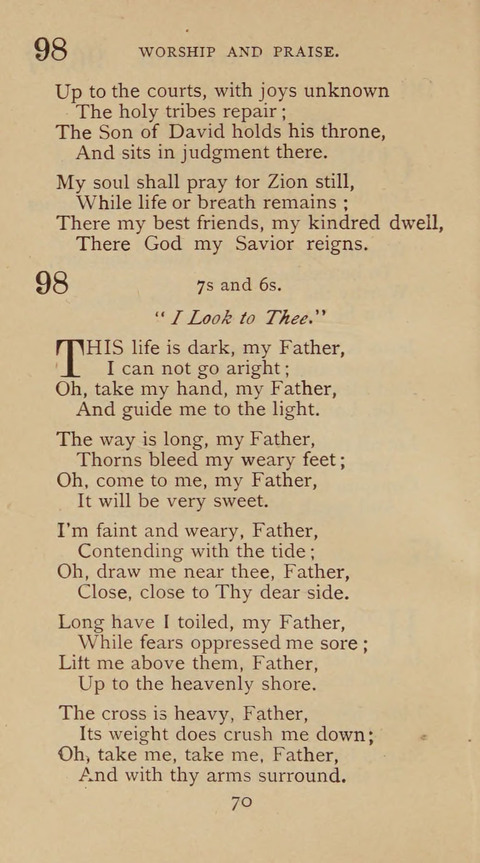 A Collection of Hymns and Sacred Songs: suited to both private and public devotions, and especially adapted to the wants and uses of the brethren of the Old German Baptist Church page 64