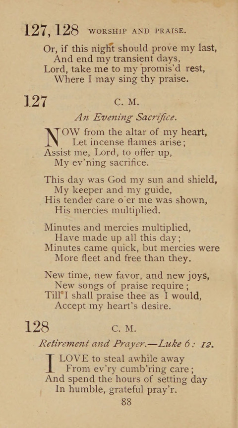 A Collection of Hymns and Sacred Songs: suited to both private and public devotions, and especially adapted to the wants and uses of the brethren of the Old German Baptist Church page 82