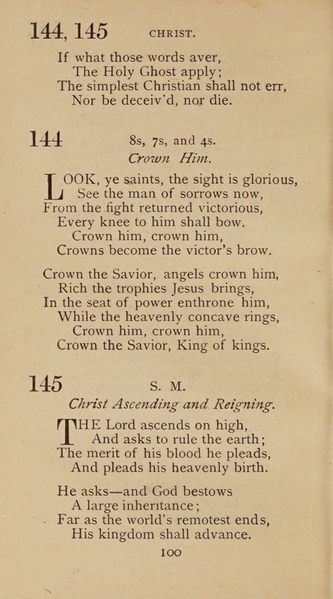 A Collection of Hymns and Sacred Songs: suited to both private and public devotions, and especially adapted to the wants and uses of the brethren of the Old German Baptist Church page 94