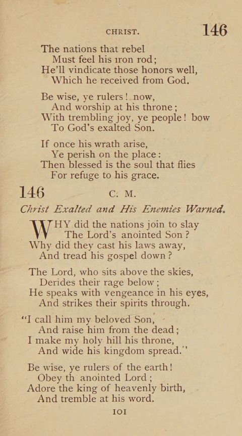 A Collection of Hymns and Sacred Songs: suited to both private and public devotions, and especially adapted to the wants and uses of the brethren of the Old German Baptist Church page 95