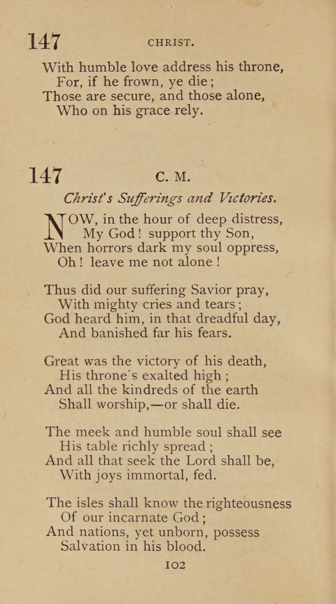 A Collection of Hymns and Sacred Songs: suited to both private and public devotions, and especially adapted to the wants and uses of the brethren of the Old German Baptist Church page 96