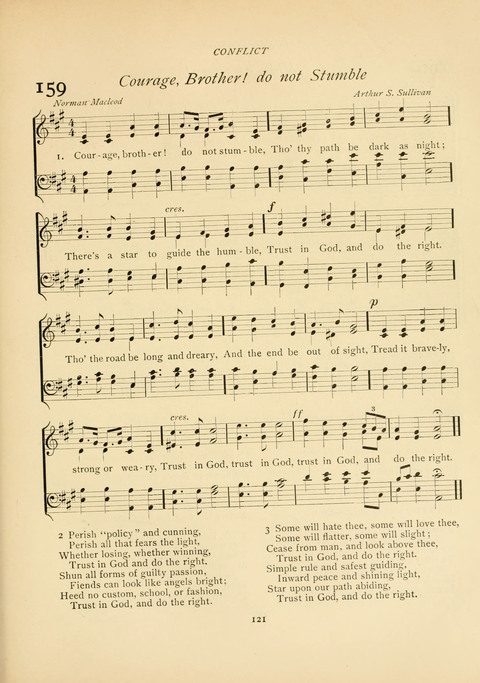 The Calvary Hymnal: for Sunday School, Prayer Meeting and Church Service page 121