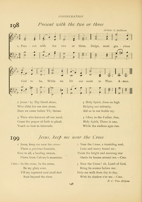 The Calvary Hymnal: for Sunday School, Prayer Meeting and Church Service page 148