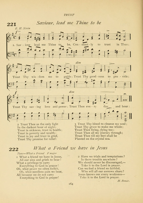 The Calvary Hymnal: for Sunday School, Prayer Meeting and Church Service page 164