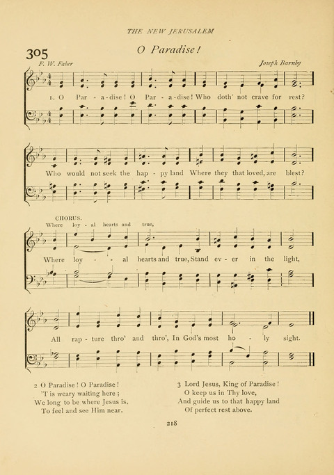 The Calvary Hymnal: for Sunday School, Prayer Meeting and Church Service page 218