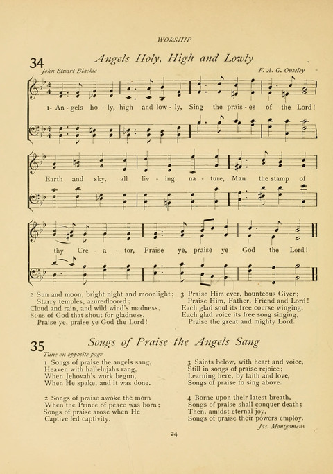 The Calvary Hymnal: for Sunday School, Prayer Meeting and Church Service page 24