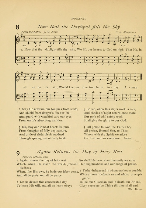 The Calvary Hymnal: for Sunday School, Prayer Meeting and Church Service page 6