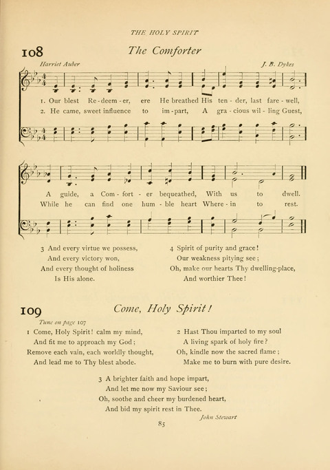 The Calvary Hymnal: for Sunday School, Prayer Meeting and Church Service page 85