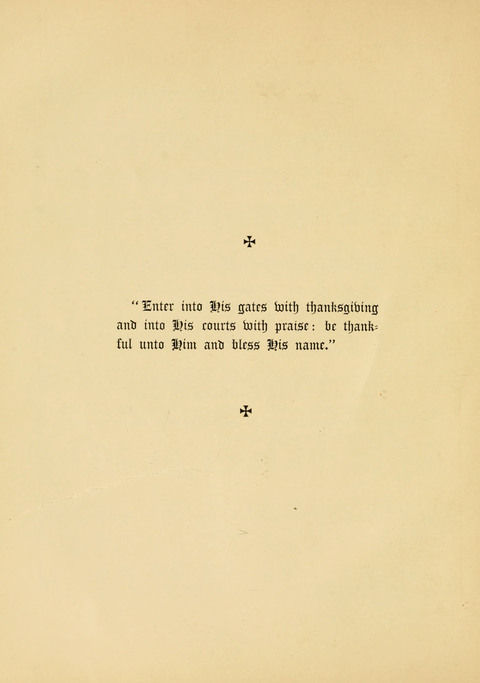 The Calvary Hymnal: for Sunday School, Prayer Meeting and Church Service page xvii