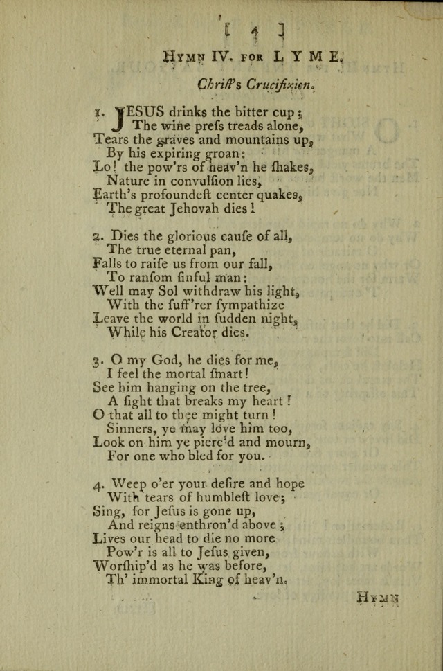 A Collection of Hymn Tunes from the most modern and approved authors page 40