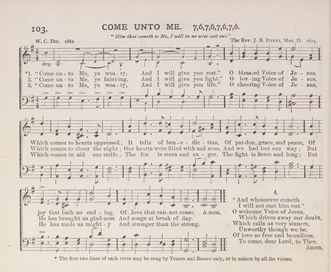 The Chapel Hymnal with Tunes page 100