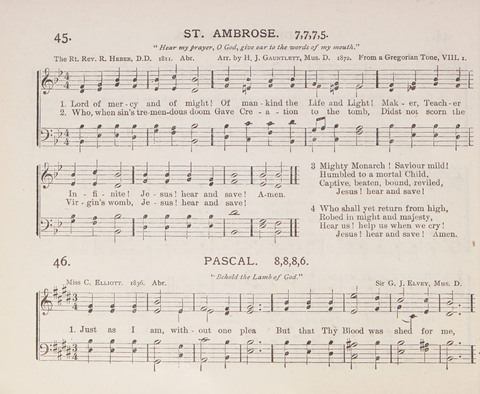 The Chapel Hymnal with Tunes page 42